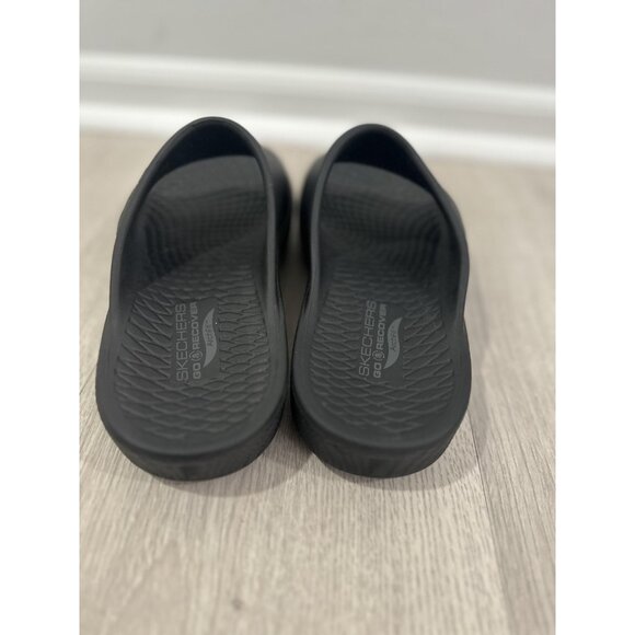 Skechers Sandals Womens Size 9 Black GO Recover Archfit Recovery Slides Comfort - Picture 6 of 10
